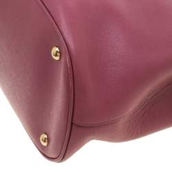 مملوكة مسبقًا حقيبة غوتشي يد علوية برايت بيت جاسمين جلد وردية سينامون