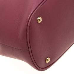 مملوكة مسبقًا حقيبة غوتشي يد علوية برايت بيت جاسمين جلد وردية سينامون