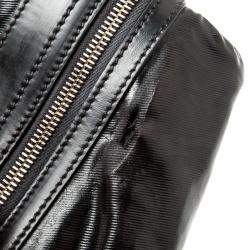 Pre Owned Gucci Black Coated Fabric Dialux Britt Boston Bag