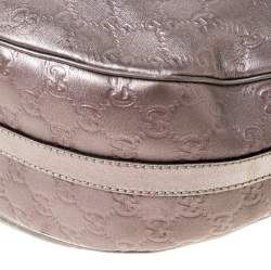 مملوكة مسبقًا حقيبة غوتشي متوسطة توينز GG جلد وكانفاس غوتشيسيما برونزية/ بيج