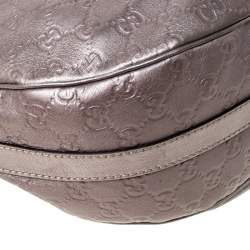 مملوكة مسبقًا حقيبة غوتشي متوسطة توينز GG جلد وكانفاس غوتشيسيما برونزية/ بيج