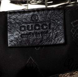 مملوكة مسبقًا Gucci Beige/Brown GG Crystal Canvas and Leather Small Duchessa Shoulder Bag