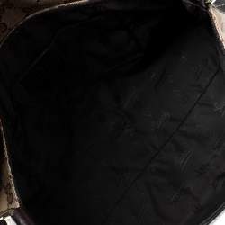 مملوكة مسبقًا Gucci Beige/Brown GG Crystal Canvas and Leather Small Duchessa Shoulder Bag