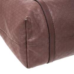 مملوكة مسبقًا Gucci Old Rose Microguccissima Leather Medium Nice Tote