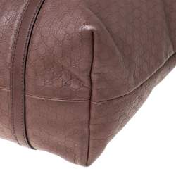 مملوكة مسبقًا Gucci Old Rose Microguccissima Leather Medium Nice Tote