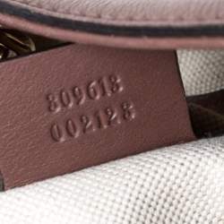 مملوكة مسبقًا Gucci Old Rose Microguccissima Leather Medium Nice Tote