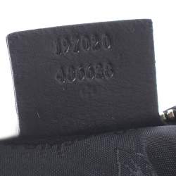 مملوكة مسبقًا حقيبة غوتشي هيستريا جلد سوداء