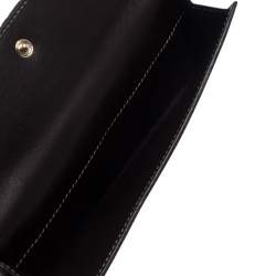 Gucci Beige/Brown GG Crystal Canvas and Leather Heart Bifold Continental Wallet