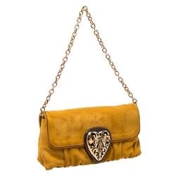 Pre Owned حقيبة كلاتش غوتشي سلسلة هارت بابوسكا سويدي مسترد 