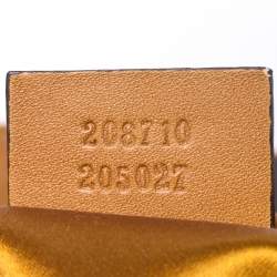 Pre Owned حقيبة كلاتش غوتشي سلسلة هارت بابوسكا سويدي مسترد 