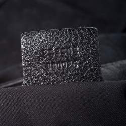 مملوكة مسبقًا Gucci Black GG Canvas and Leather Charlotte Hobo