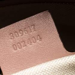 مملوكة مسبقًا Gucci Beige Micro Guccissima Patent Leather Nice Satchel