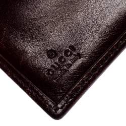 Gucci Beige/Brown GG Canvas Horsebit Compact Wallet