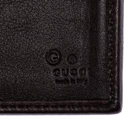 Gucci Brown GG Fabric Continental Wallet