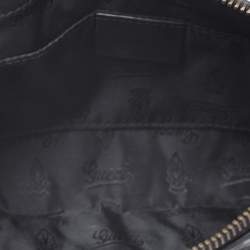 Pre Owned Gucci Black Babouska Hysteria Clutch