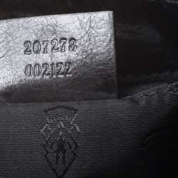 Pre Owned Gucci Black Babouska Hysteria Clutch