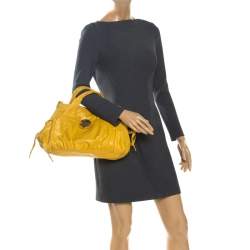 مملوكة مسبقًا حقيبة يد غوتشي هيستريا جلد مسطردة