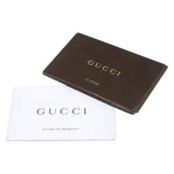 Pre Owned Gucci Black GG Canvas and Leather Medium Babouska Indy Hobo