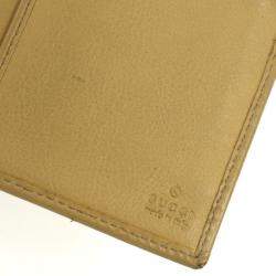 Gucci Beige Monogram Continental Wallet