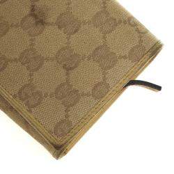 Gucci Beige Monogram Continental Wallet