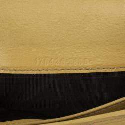 Gucci Beige Monogram Continental Wallet