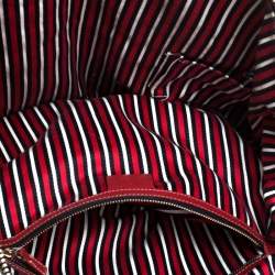 مملوكة مسبقًا Gucci Blue/Red GG Crystal Coated Canvas Medium Voyager Tote