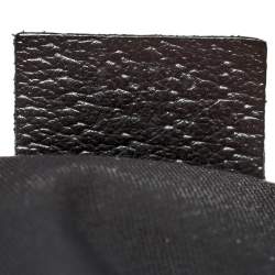 مملوكة مسبقًا حقيبة كتف غوتشي Pelham  جاكارد متوسطة جلد وكانفاس GG سوداء