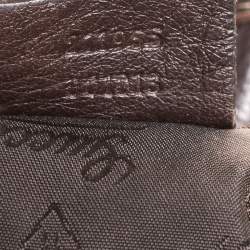 مملوكة مسبقًا Gucci Beige/Brown GG Canvas and Leather Tribeca Satchel