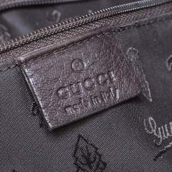 مملوكة مسبقًا Gucci Beige/Brown GG Canvas and Leather Tribeca Satchel