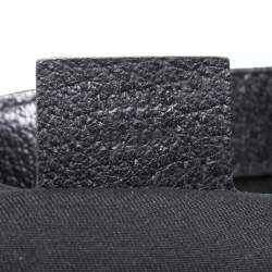 مملوكة مسبقًا حقيبة كتف غوتشي كانفاس  جي جي  وجلد سوداء