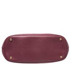 Pre Owned حقيبة غوتشي يد علوية برايت بيت متوسطة جلد وردي