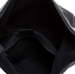 Pre Owned Gucci Black Leather Hobo