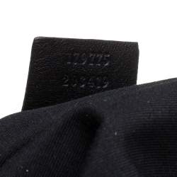 Pre Owned Gucci Black Leather Hobo