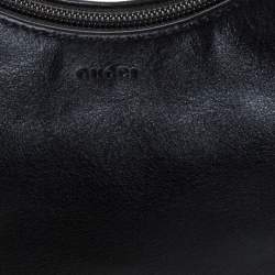 Pre Owned Gucci Black Leather Hobo