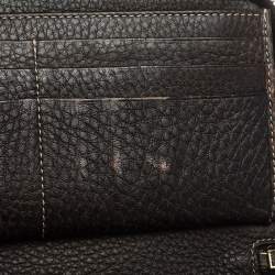 Gucci Beige GG Canvas and Leather Continental Zip Around Wallet