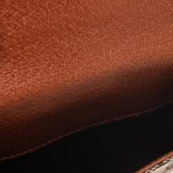 Gucci Beige GG Canvas and Leather Nailhead Compact Wallet