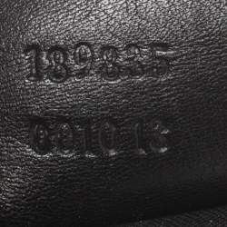 مملوكة مسبقًا Gucci Black Patent Leather Large D Ring Hobo