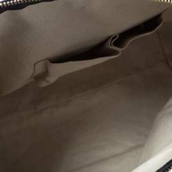 Pre Owned Gucci Deep Green Guccissima Leather Horsebit Tote