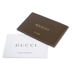 Pre Owned Gucci Black/Metallic Coated Fabric and Patent Leather Medium Babouska Indy Hobo