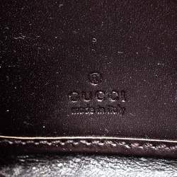 Gucci Beige/Brown GG Canvas and Leather GG Twins Zip Around Wallet
