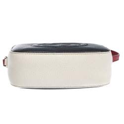مملوكة مسبقًا Gucci Tri Color Leather Small Soho Disco Shoulder Bag