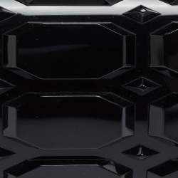 Pre Owned Gucci Black Plexiglass Aristographic Evening Clutch