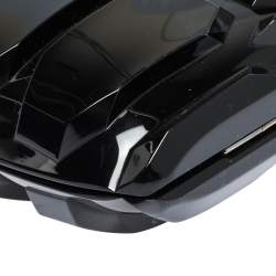 Pre Owned Gucci Black Plexiglass Aristographic Evening Clutch