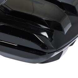 Pre Owned Gucci Black Plexiglass Aristographic Evening Clutch