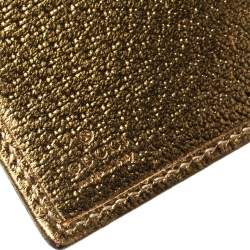 Gucci Gold/Beige GG Canvas and Leather Princy Compact Wallet