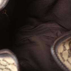 مملوكة مسبقًا حقيبة غوتشي صغيرة إندي جلد وكانفاس جي جي بيج /بني