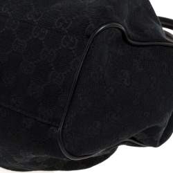 Pre Owned حقيبة يد غوتشي سوكي كانفاس GG برونزي متوسطة