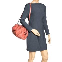 Gucci Orange Guccissima Leather Medium Sukey Bag