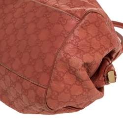 Gucci Orange Guccissima Leather Medium Sukey Bag