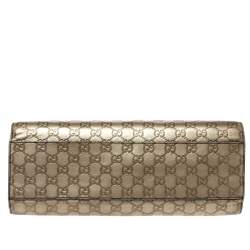 Pre Owned حقيبة كتف غوتشي ايميلي كبيرة سلسلة جلد غوتشيسيما ذهبية